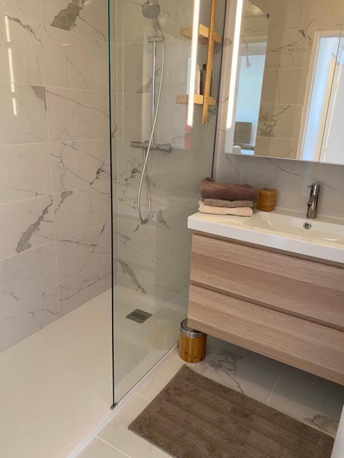 Superbe 2P Vue Mer, Ensoleille, Piscine Roquebrune-Cap-Martin Ngoại thất bức ảnh