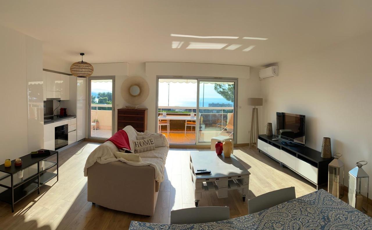 Superbe 2P Vue Mer, Ensoleille, Piscine Roquebrune-Cap-Martin Ngoại thất bức ảnh