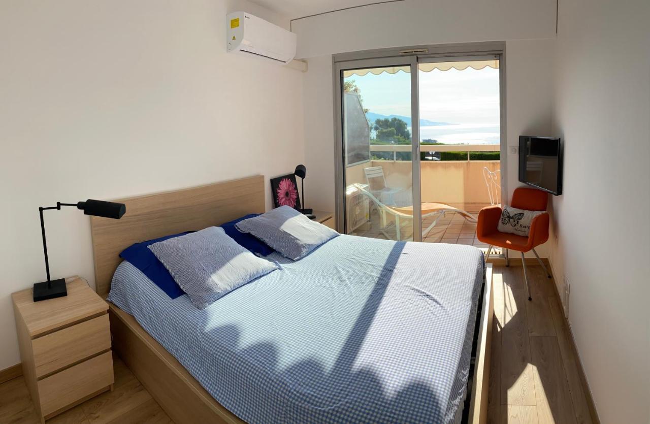 Superbe 2P Vue Mer, Ensoleille, Piscine Apartment Roquebrune-Cap-Martin Ngoại thất bức ảnh