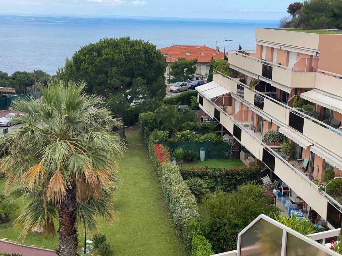 Superbe 2P Vue Mer, Ensoleille, Piscine Apartment Roquebrune-Cap-Martin Ngoại thất bức ảnh