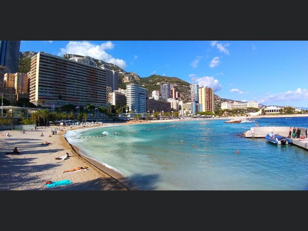 Superbe 2P Vue Mer, Ensoleille, Piscine Roquebrune-Cap-Martin Ngoại thất bức ảnh