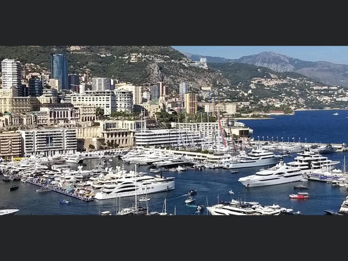 Superbe 2P Vue Mer, Ensoleille, Piscine Roquebrune-Cap-Martin Ngoại thất bức ảnh
