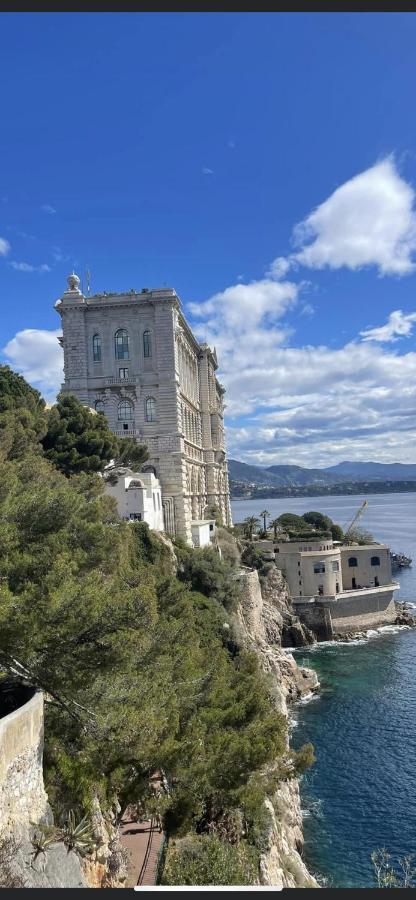 Superbe 2P Vue Mer, Ensoleille, Piscine Roquebrune-Cap-Martin Ngoại thất bức ảnh
